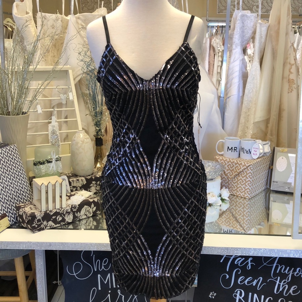 Sequin Cocktail Dress